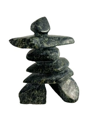 Inukshuk by Isaaq Ohotaq