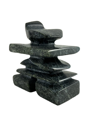 Inukshuk By Isaaq Ohotaq