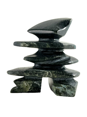 Inukshuk By Isaaq Ohotaq