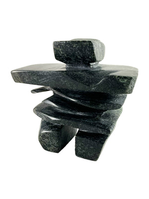 Inukshuk By Isaaq Ohotaq