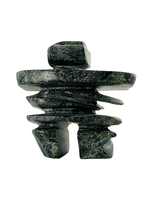 Inukshuk By Isaaq Ohotaq