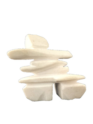 Inukshuk by Isaaq Ohotaq