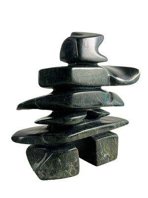 Inukshuk by Isaaq Ohotaq