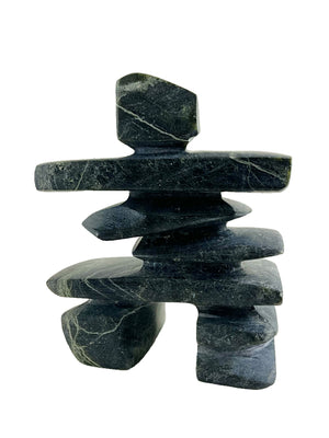 Inukshuk By Isaaq Ohotaq