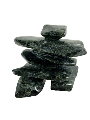 Inukshuk By Isaaq Ohotaq