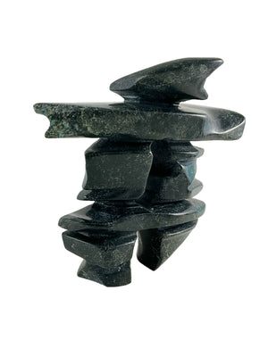 Inukshuk by Isaaq Ohotaq