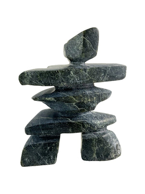 Inukshuk by Isaaq Ohotaq