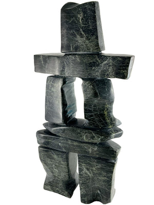 Large Inukshuk by Isaaq Ohotaq