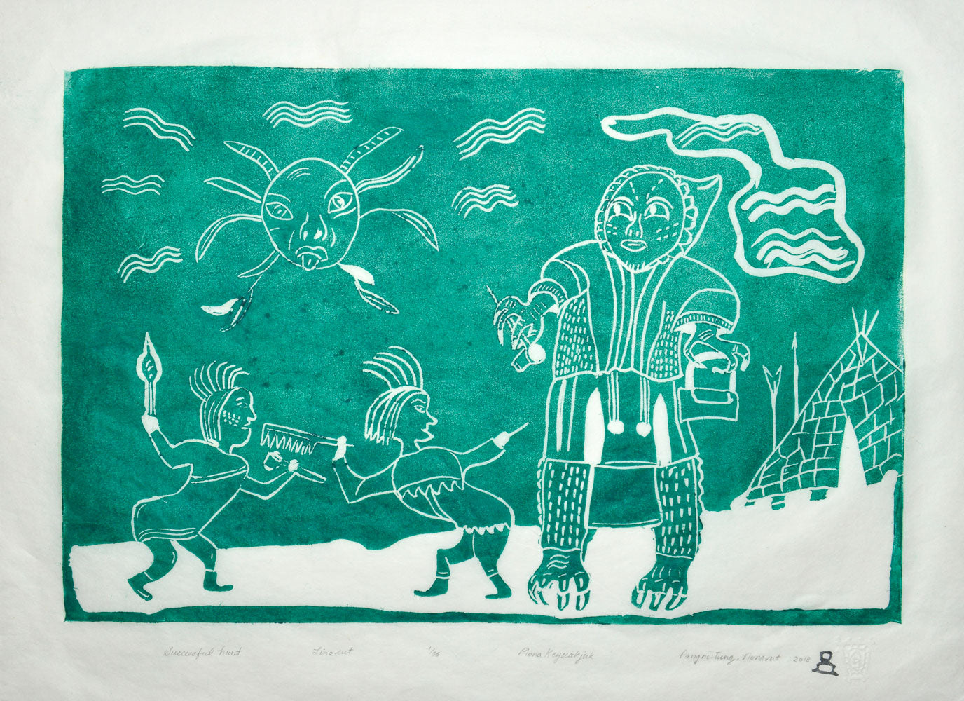 Inuit Art Prints from Cape Dorset, stonecut prints and lithographs ...